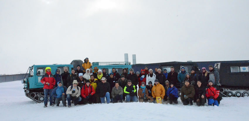 SuperDARN workshop in Svalbard, May 2014.