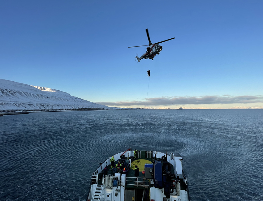 Arctic Mass Rescue Operation shows good cooperation in the North