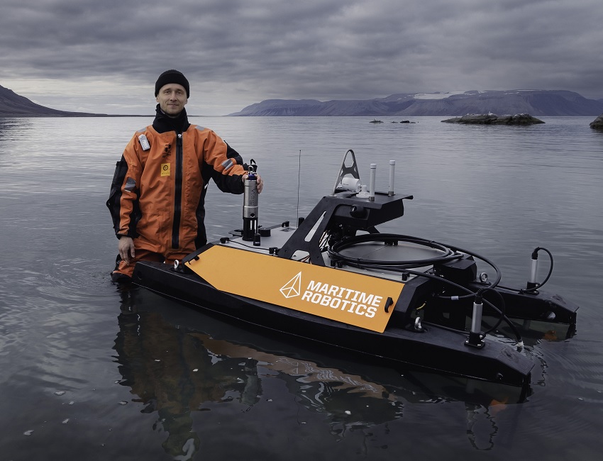 Robotic mapping of Svalbard’s marine forest